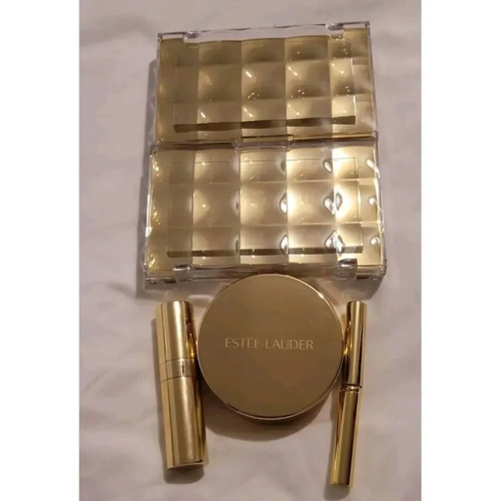 Vtg New  Estee Lauder‎ Deluxe Pure Color Eyeshadow Palette  Special Edition Set